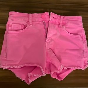 Tractr shorts, hot pink, size 8